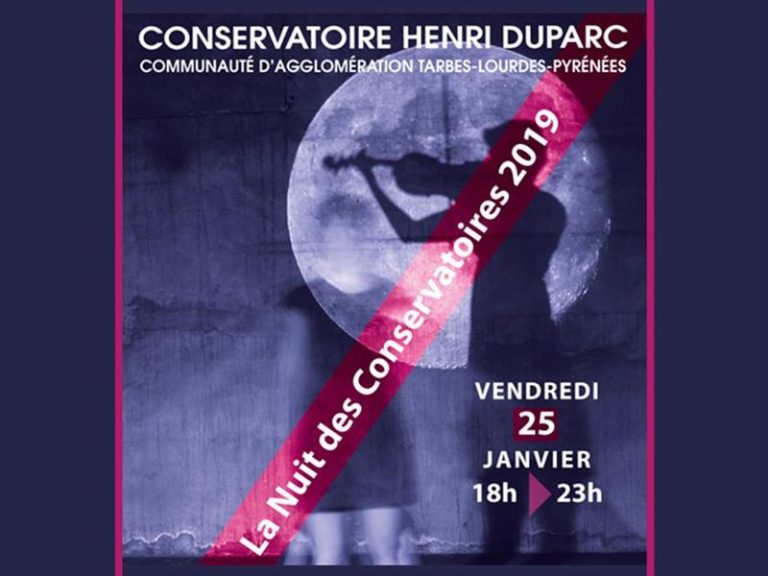"La Nuit des Conservatoires", vendredi 23 Janvier de 18h à 23h à Tarbes ! 