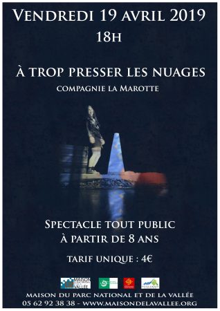 Sabine Pernette comedienne spectacle A trop presser les nuages Rdv en Famille du 19 04 MDV
