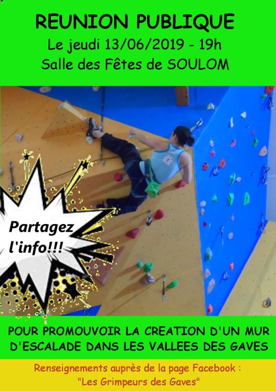 Le collectif « Les Grimpeurs des Gaves »