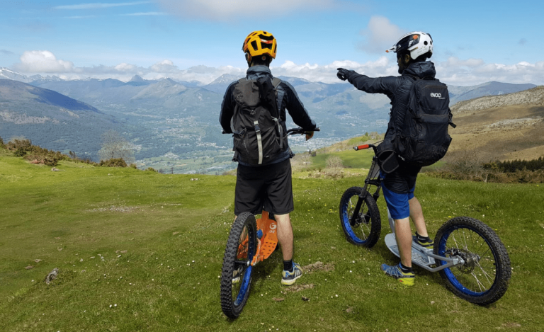 Descente nocturne en Mont'N'Roll à Hautacam 