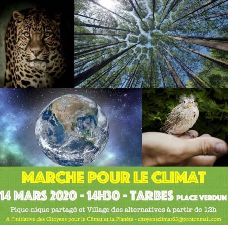 Une nouvelle Marche Internationale pour le Climat ce 14 Mars 2020