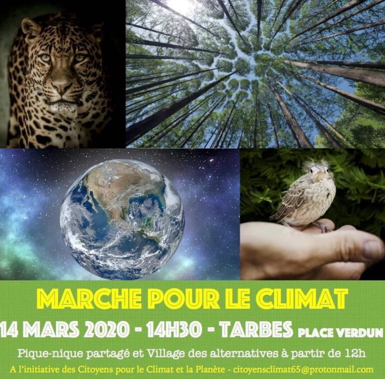 Une nouvelle Marche Internationale pour le Climat ce 14 Mars 2020