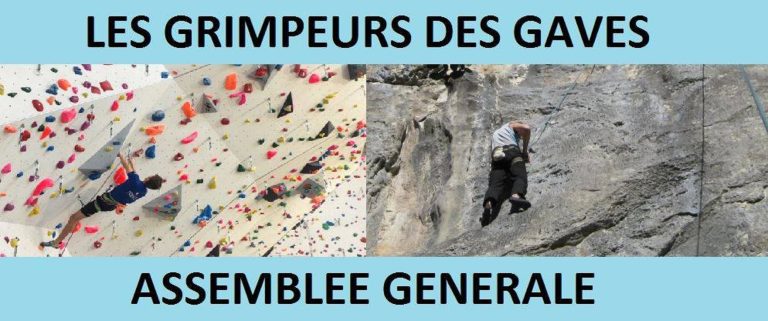 Assemblée Générale Extraordinaire des Grimpeurs des Gaves