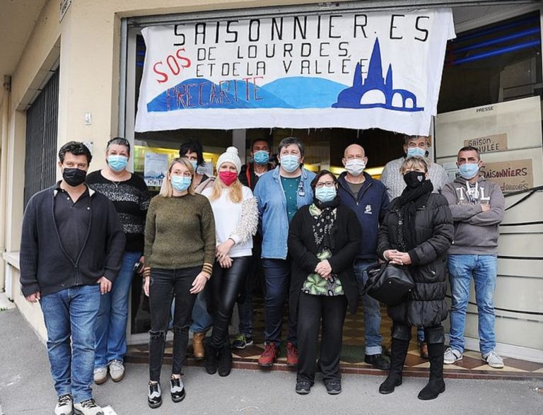 L'association des saisonniers de Lourdes et de la Vallée continue leurs actions d'alerte et de collectes