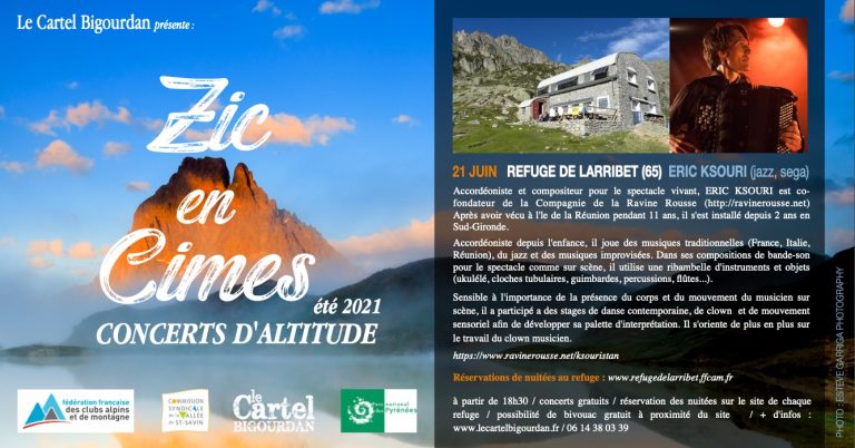 Zic en Cimes où quand la musique s'invite dans les refuges du Parc National des Pyrénées
