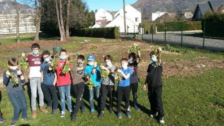 Dernier atelier de l'année au Jardin école de la Citée René Billères