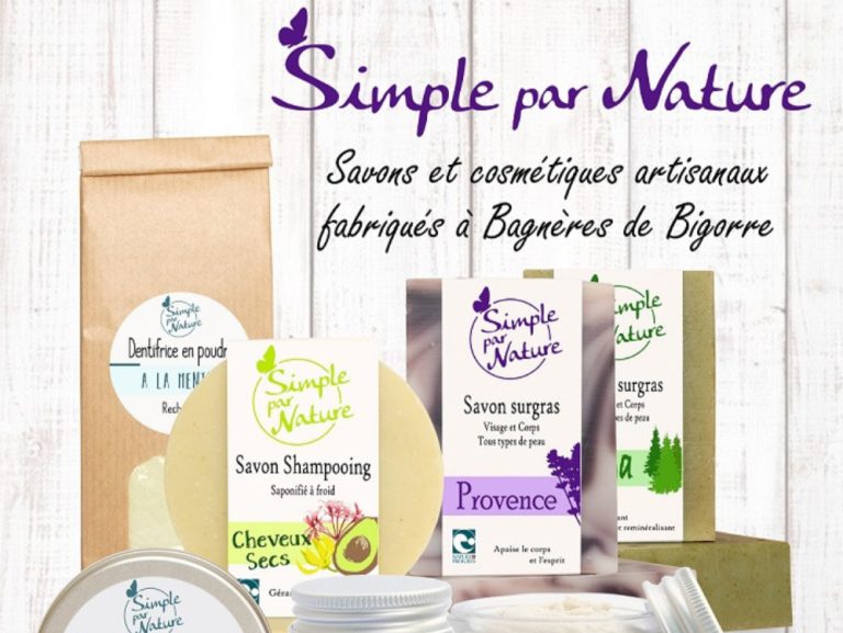 Des cosmétiques bio et locaux c'est "Simple par Nature"