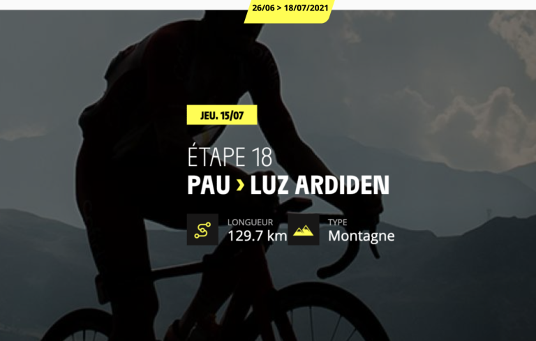 Dernière ligne droite pour le Tour de France 2021 