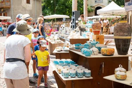 1ère édition du marché des potiers de Saint Sever de Rustan