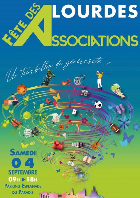 Samedi, c'est la Fête des associations à Lourdes