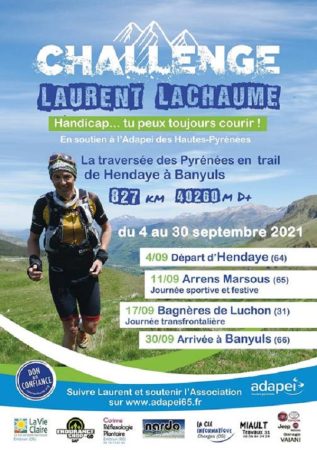40 260 mètres de dénivelé pour la cause du handicap !