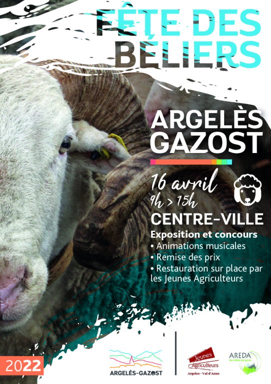 La Fête des Béliers - ce samedi 16 Avril 2022 à Argeles-Gazost