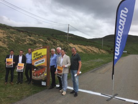 La ligne d’arrivée du Tour de France est déjà marquée à Hautacam !