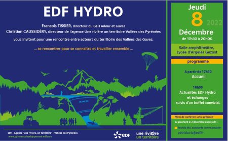 Rencontre territoriale EDF Hydro 2022