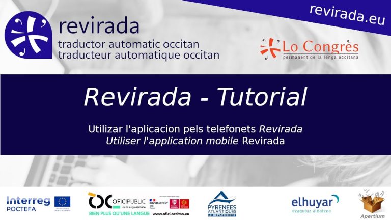 Lancement du premier traducteur automatique en occitan !