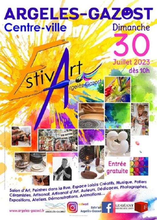 Estiv'Art 2023 se prépare à Argeles-Gazost !