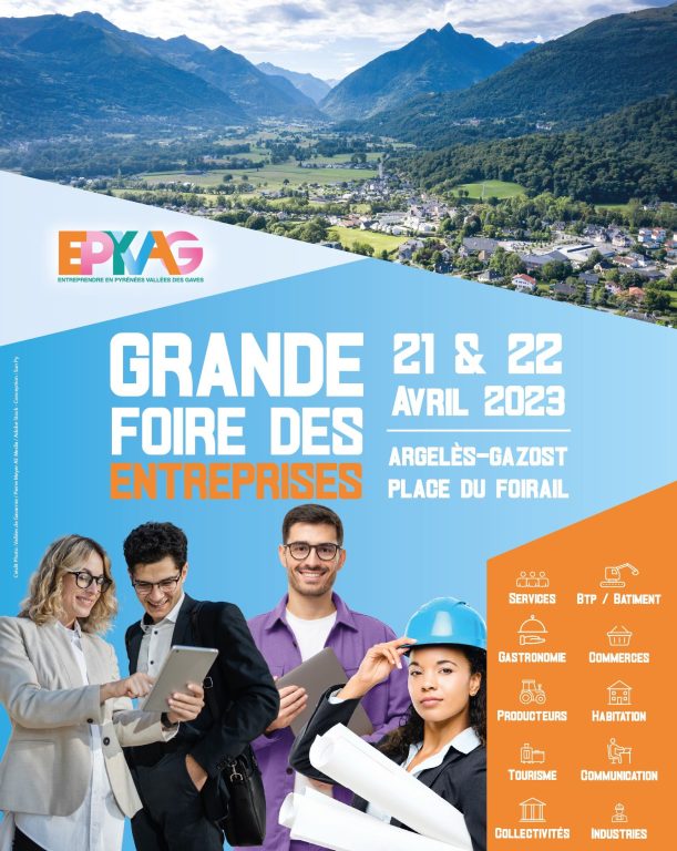 EPYVAG 2023 arrive à Argeles-Gazost ces 21 et 22 Avril