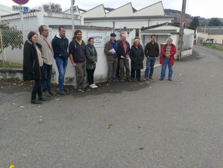 Le collectif pour le maintien de l'abattoir de Haute-Bigorre