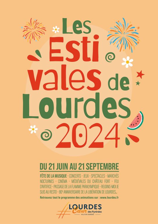 Découvrez le programme des Estivales de Lourdes 2024 !