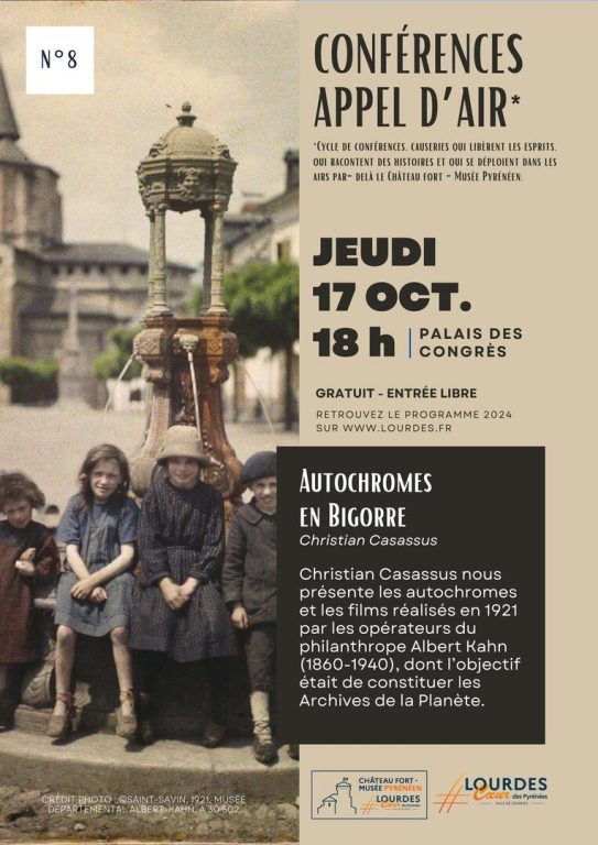 Une nouvelle conférence Appel d'Air sur les "Autochromes en Bigorre" 