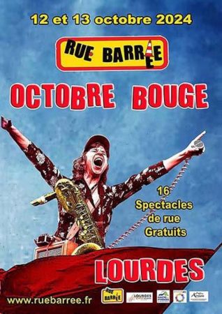 Le Festival Rue Barrée revient à Lourdes ces 12 et 13 Octobre !