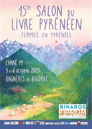 affiche du festival du livre pyrénéen 2024