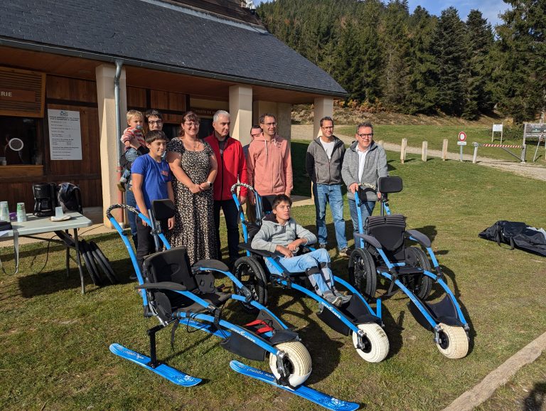 inauguration au col de couraduque