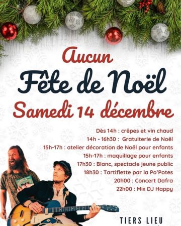Le tiers lieu d'Azun fête Noël ce 14 décembre !