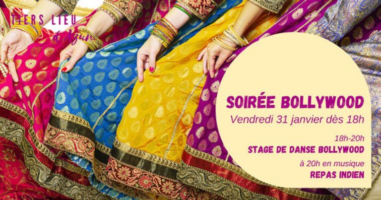 oirée Bollywood ce vendredi au Tiers Lieu d'Azun 