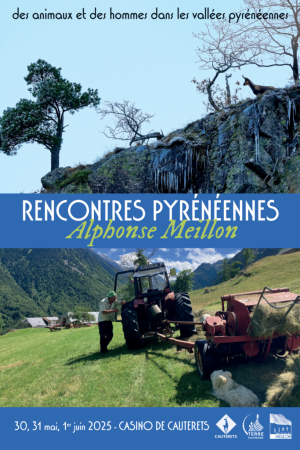 Affiche Rencontres Pyrénéennes - Alphonse Meillon 