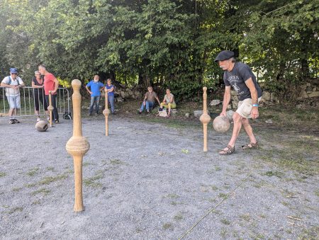 lancer de la boule