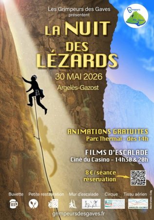 La 4e Nuit des Lézars arrive ce 30 Mai à Argeles-Gazost !
