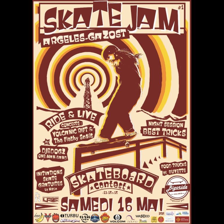 ça va rouler ce samedi au Skate Park d'Argeles-Gazost !!