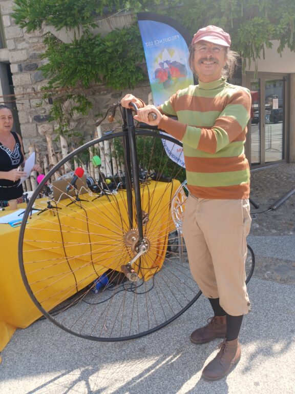 Le Grand Bi avec son pilote
